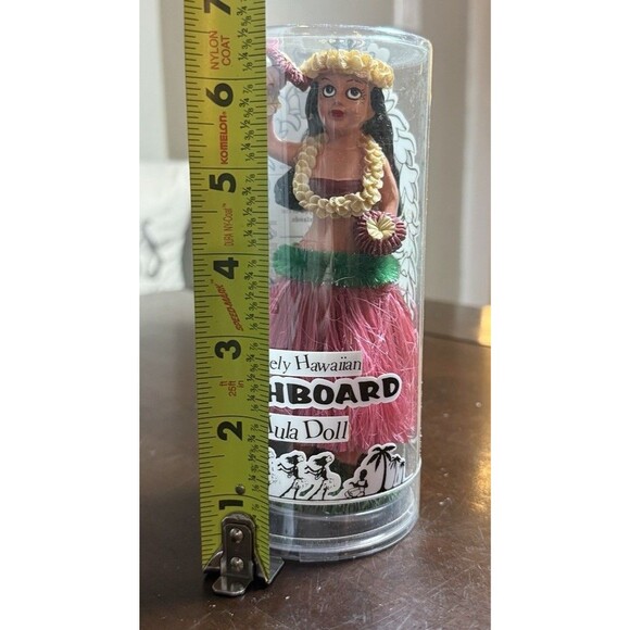 Lovely Hawaiian Dashboard Dancing HULA DOLL Bobble Official Souvenir KC Hawaii - Picture 5 of 7